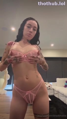 Bhad Bhabie New video showing off her big breasts!!!