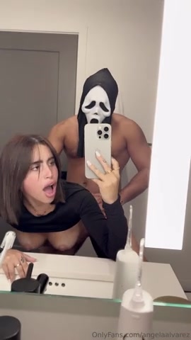 Angela Alvarez Gets Fucked Hard By Ghost face!!!