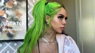 BeastEater Onlyfans Showing Off Her Big Boobs