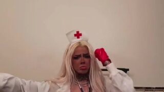 BeastEater – The Sexy Nurse Shows Off Her Hot Body