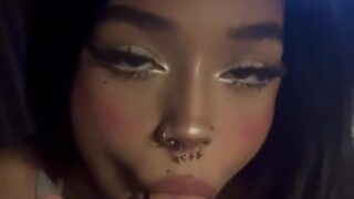 ZoweyBunny Fansly – She Blowjob And Swallowed All My Semen