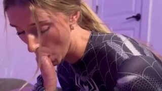 Amber Dunn Onlyfans – Spider Girl BG Sex Tape